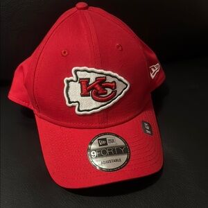 New Era Red‎ 9FORTY Adjustable Cap Kansas City Chiefs.
